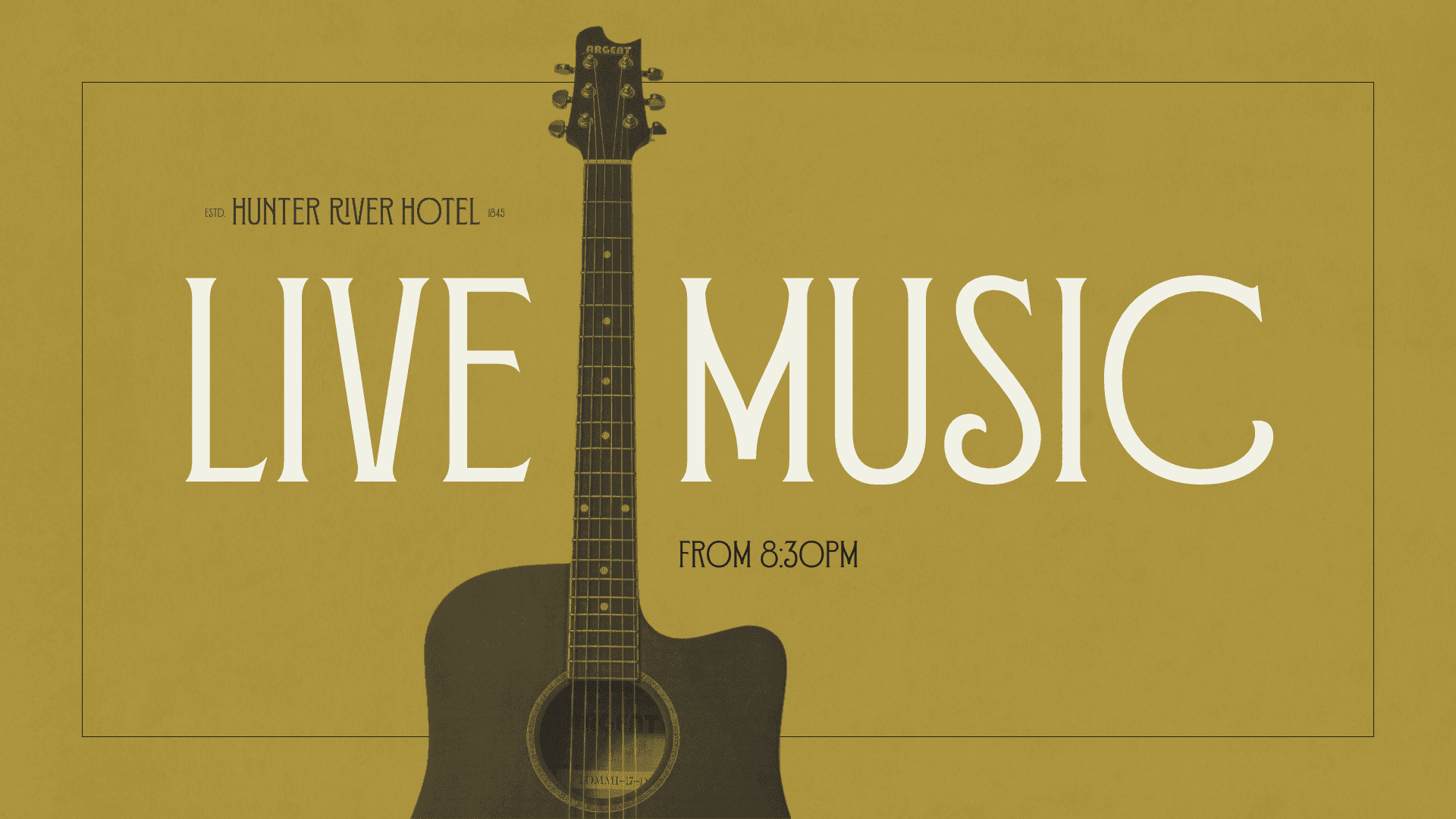 Playing classic guitar. Selective focus