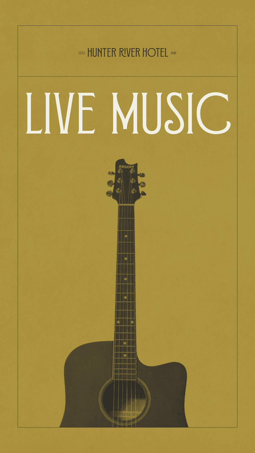 Playing classic guitar. Selective focus